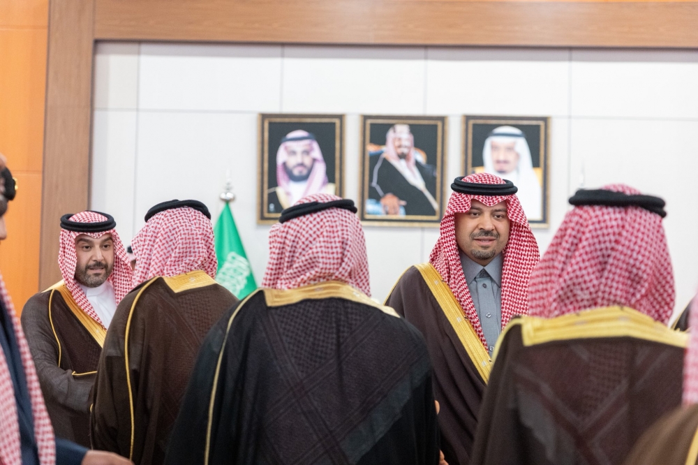 سمو أمير منطقة الحدود الشمالية يرعى الاحتفال بيوم التأسيس