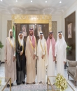 سمو الأمير فيصل بن خالد بن سلطان يجتمع مع عدد من رجال الأعمال والمستثمرين