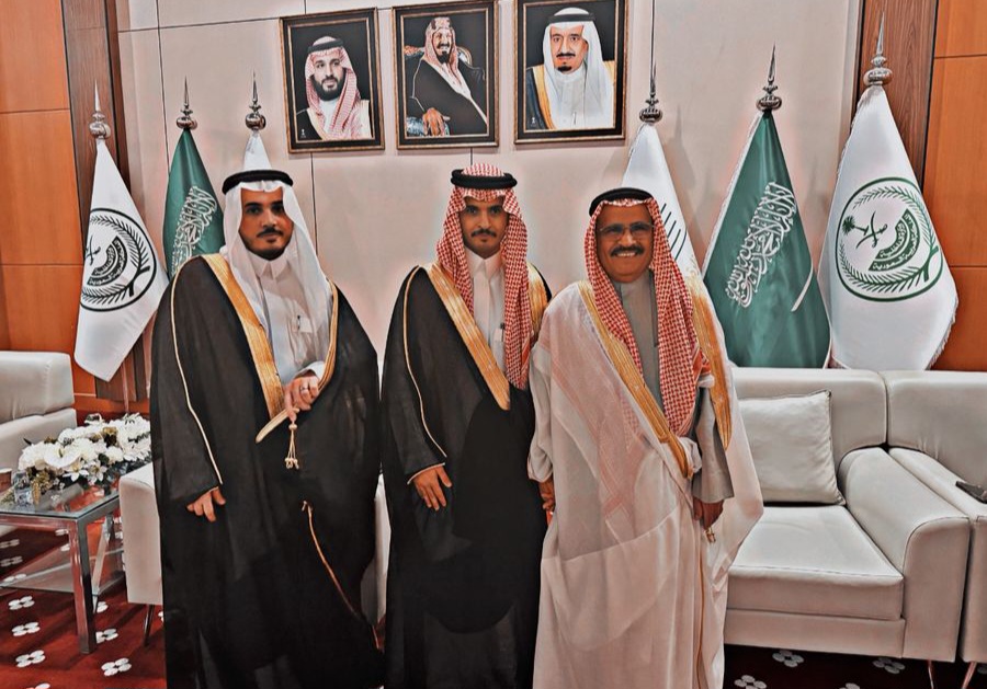 الشيخ خالد عقيل المجلاد شيخ قبيلة الدهامشة يحتفل بزفاف نجله المهندس سلطان .. وعرعر اليوم تهنيء